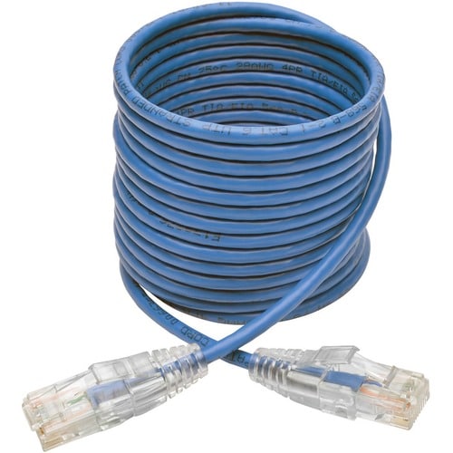 Câble de raccordement UTP moulé fin Cat6 Gigabit sans accroc Tripp Lite by Eaton (RJ45 M/M)