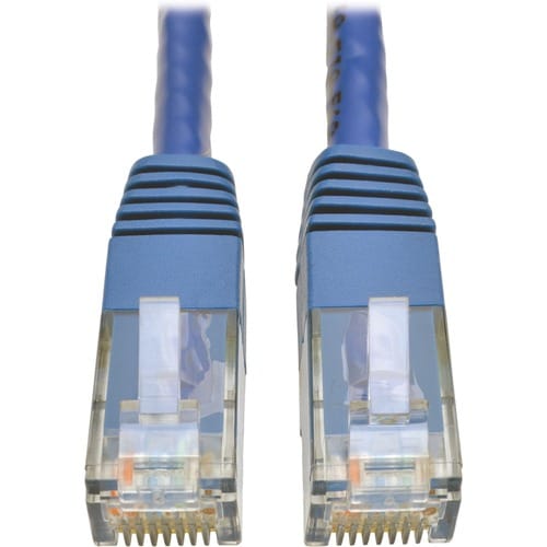 Cable de conexión moldeado Gigabit Cat6 de Tripp Lite by Eaton (RJ45 M/M), azul, 20 pies - 20