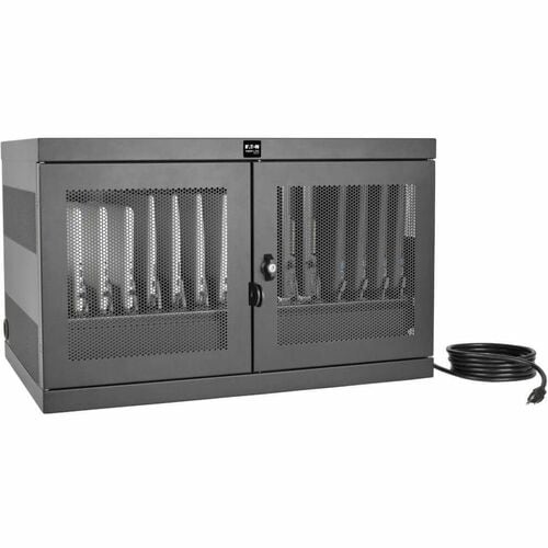 Armoire pour ordinateur portable Tripp Lite by Eaton CSC16AC - Prise en charge d'écrans jusqu'à 15 pouces