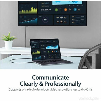 Câble USB-C vers DisplayPort 1.2 StarTech.com 4K 60 Hz (1 m)