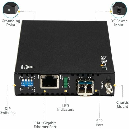 StarTech.com Gigabit Ethernet Copper-to