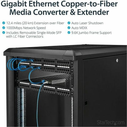 StarTech.com Gigabit Ethernet de cobre a