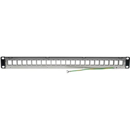 Panneau de brassage vierge Tripp Lite by Eaton N062-024-KJ-SH - 24 ports - Hauteur 1U - Noir