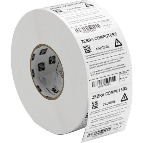 Zebra Z-Ultimate 4000T Multipurpose Label - 4\" Width x 4\" Length - Permanent A