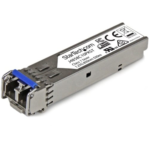 Módulo SFP compatible con HPE J4858C de StarTech.com (paquete de 10) - 1000BASE