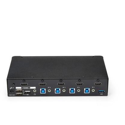 HDMI KVM SWITCH 4PORT KVM BUILT-IN USB 3.0 HUB 1080P