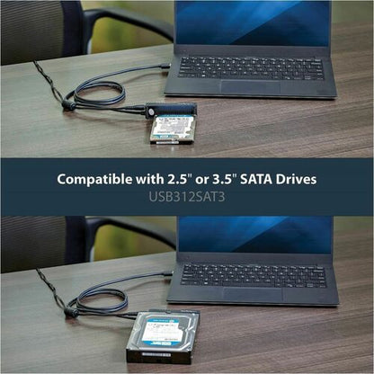 Cable SATA a USB de StarTech.com - USB 3.1 10 Gbps - SATA SSD de 2.5/3.5"