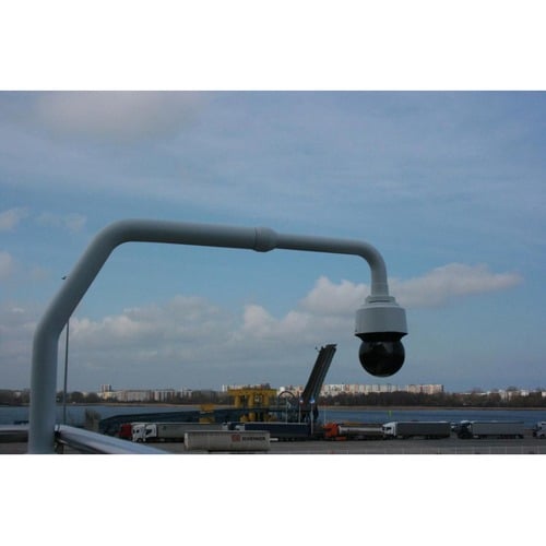 Soporte de pared para cámara de red AXIS T91D62 - Blanco - Aluminio - 1
