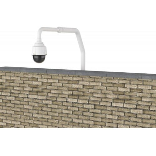 Soporte de pared para cámara de red AXIS T91D62 - Blanco - Aluminio - 1