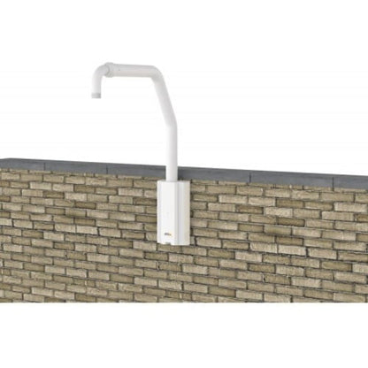 Soporte de pared para cámara de red AXIS T91D62 - Blanco - Aluminio - 1