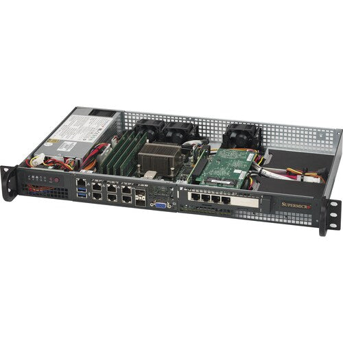 Servidor montable en rack 1U Supermicro SuperServer 5018D-FN8T - 1 procesador Xeon D