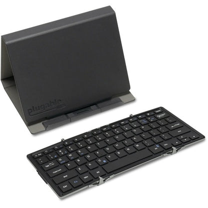 Teclado Bluetooth plegable enchufable compatible con iPad, iPhone,