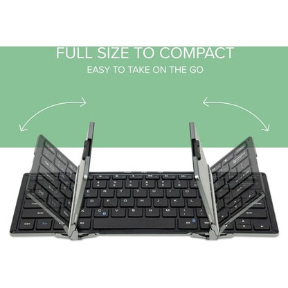 Teclado Bluetooth plegable enchufable compatible con iPad, iPhone,