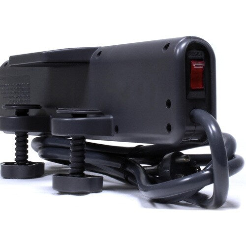 Plugable 6 AC Outlet Surge Protector with Clamp Mount for Workbench or