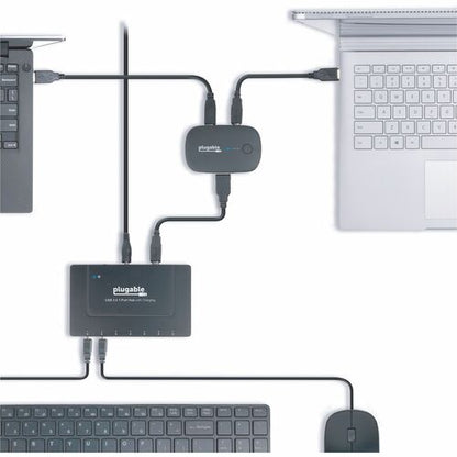 Commutateur de partage USB 2.0 enfichable - USB - Externe