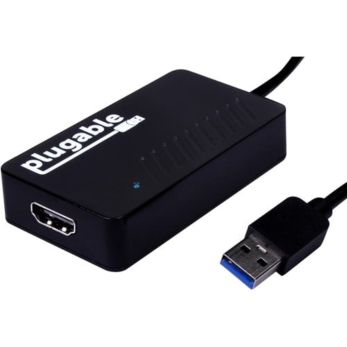 Adaptador de gráficos de video USB 3.0 a HDMI enchufable con audio para múltiples monitores