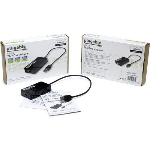 Adaptador de gráficos de video USB 3.0 a HDMI enchufable con audio para múltiples monitores
