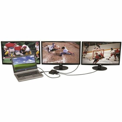 HUB MST DE TRANSPORT MULTI-FLUX 3 PORTS DISPLAYPORT 1.2 4KX2K