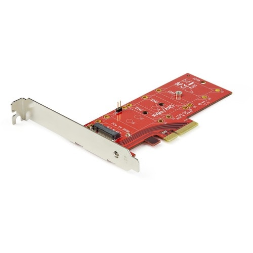 StarTech.com M.2 Adapter - x4 PCIe 3.0 NVMe - Low Profile and Full Pro