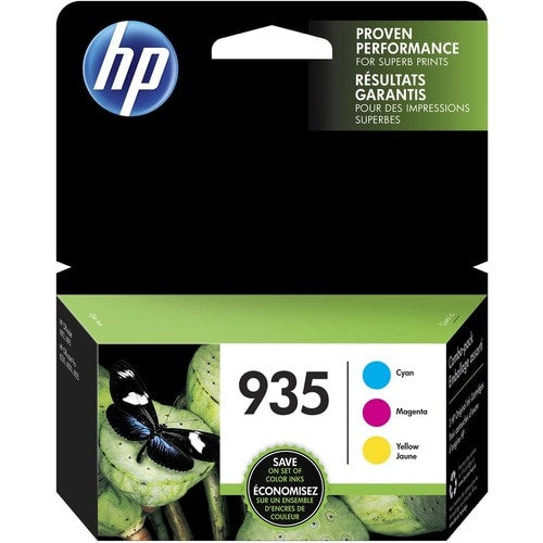 Cartucho de tinta de inyección de tinta original HP 935 de alto rendimiento (cian, magenta)