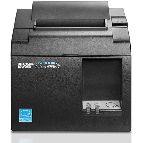 Star Micronics Thermal Printer TSP143IIILAN GY US - Ethernet - Locking Paper Cha
