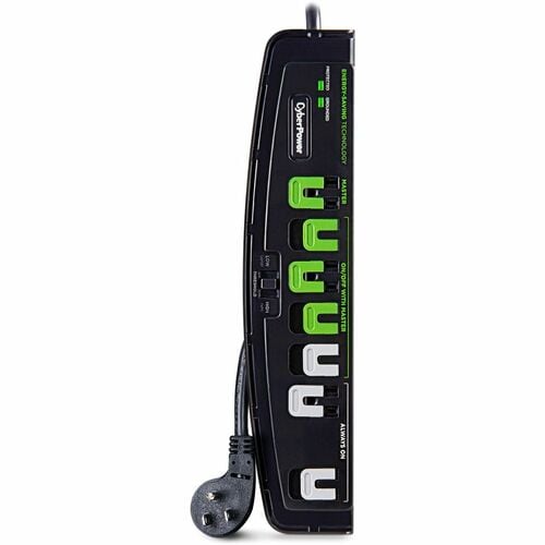 Parasurtenseur à économie d'énergie CyberPower CyberPower P705G - Noir - N