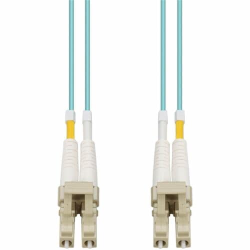 AddOn 100m LC to LC Aqua OM4 Duplex OFNR (Riser