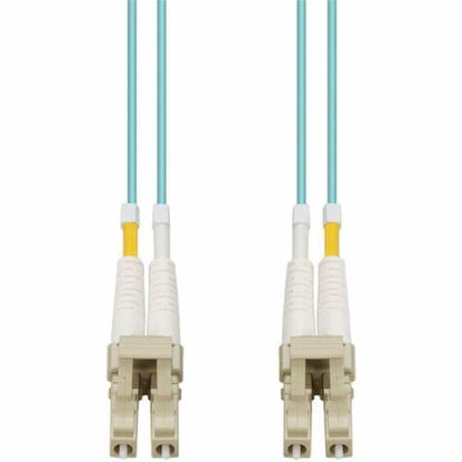 AddOn 100m LC to LC Aqua OM4 Duplex OFNR (Riser