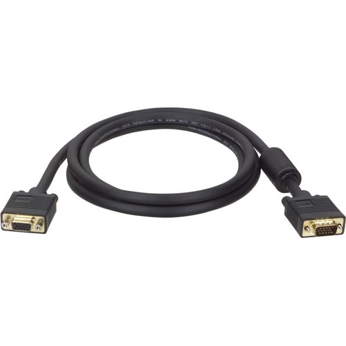 Tripp Lite 15ft VGA Coax Monitor Extension Cable with RGB High Resolution HD15 M/F 15'
