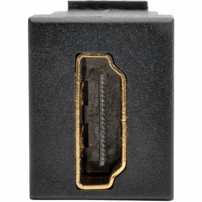 Coupleur HDMI Tripp Lite Keystone montage panneau F/F noir - 1 x HDMI Digi