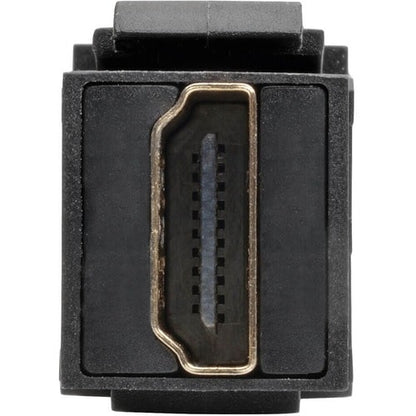 Tripp Lite 1ft HDMI Coupler Keystone Panel Mount Angled F/F Black 1'