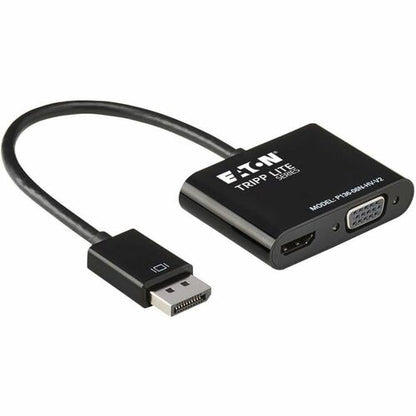 Tripp Lite DisplayPort to HDMI VGA Adapter Converter 4K x 2K DP to HDMI VGA DPort 1.2