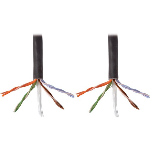Cable sólido a granel Cat5e de 350 MHz de Tripp Lite de Eaton