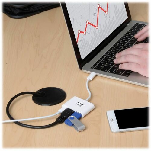 Tripp Lite by Eaton U444-06N-H4U-C Graphic Card - USB 3.1 Type C - 1 x HDMI, HDMI