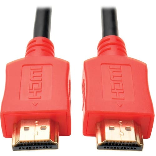 Tripp Lite series P568-010-RD HDMI Audio/Video Cable - 10 ft (3.05 m) HDMI A/V Cable for M
