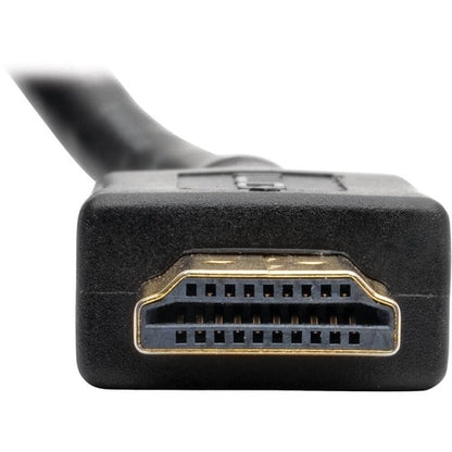 Cable de extensión de audio/video HDMI con Ethernet, P162-001-KPA-BK de Tripp Lite by Eaton, 30 cm