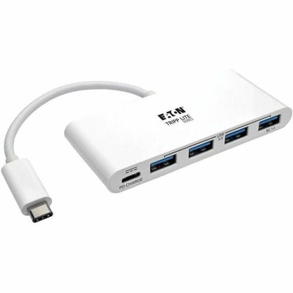 Tripp Lite by Eaton 4-Port USB 3.1 Gen 1 Portable Hub, USB-C to (x4) USB