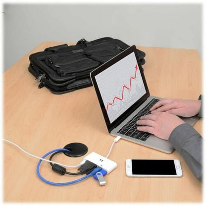 Estación de acoplamiento Tripp Lite serie U444-06N-DGU-C - para Tablet PC, PC de escritorio, portátil - U