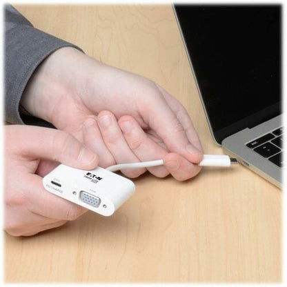 Tripp Lite by Eaton U444-06N-V-C USB 3.1 Gen 1 USB-C to VGA Adapter - USB 3.1 Type C - 1 x