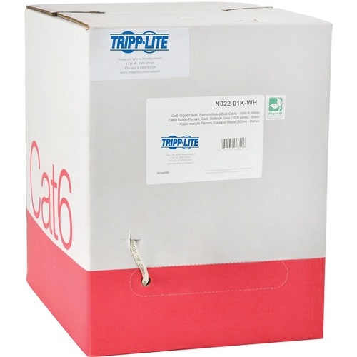 Cable sólido a granel Gigabit Cat6 de Tripp Lite de Eaton