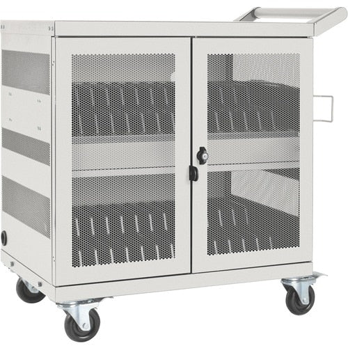 Tripp Lite by Eaton Tablet Charge and Sync Cart - 4 Casters - Metal -