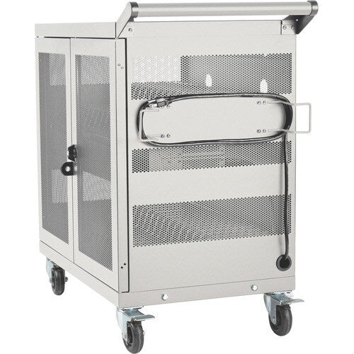Tripp Lite by Eaton Tablet Charge and Sync Cart - 4 Casters - Metal -
