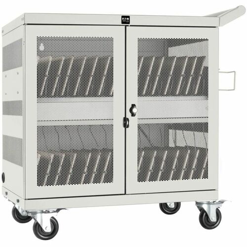 Tripp Lite by Eaton Tablet Charge and Sync Cart - 4 Casters - Metal -