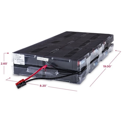 Cartouche de batterie de remplacement pour onduleur CyberPower CyberPower RB1290X6B pour