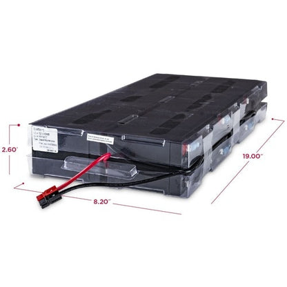 Cartouche de batterie de remplacement pour onduleur CyberPower CyberPower RB1290X6B pour
