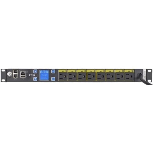 Eaton ePDU PDU administrada de 8 salidas - Conmutada - NEMA 5-15P - 8 x NEMA 5-1
