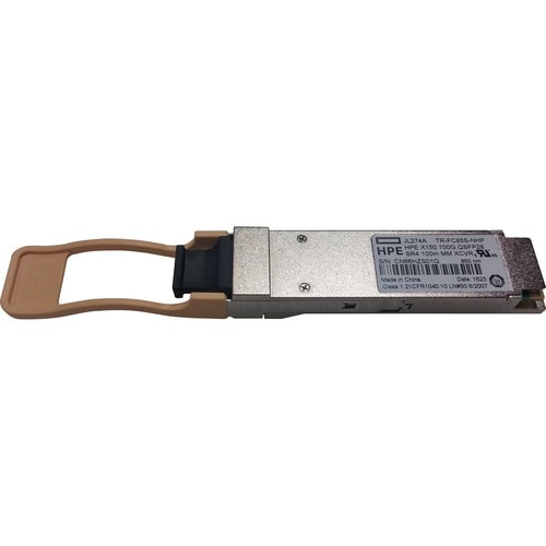 HPE X150 100G QSFP28 MPO SR4 100m MM Transceiver - For Optical Network, Data Networking