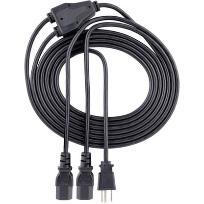 StarTech.com 10ft (3m) Computer Power Y Cord