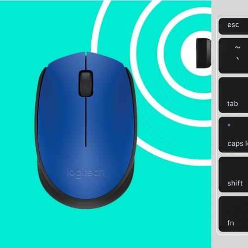 Logitech M170 Wireless Mouse - Optical - Wireless