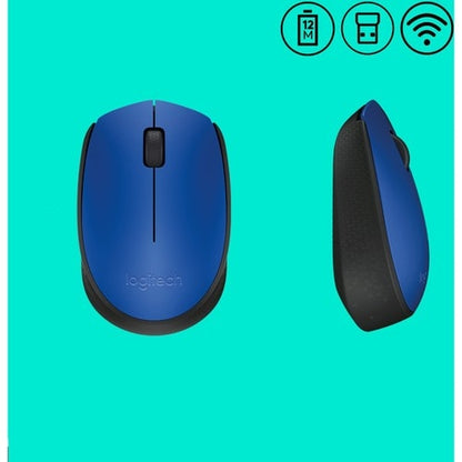Logitech M170 Wireless Mouse - Optical - Wireless